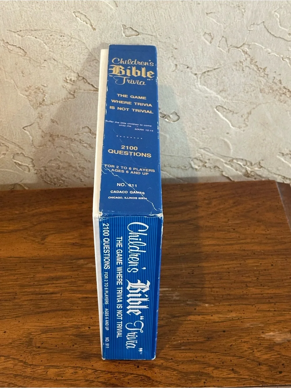 Vintage 1984 Children’s Bible Trivia Board Game